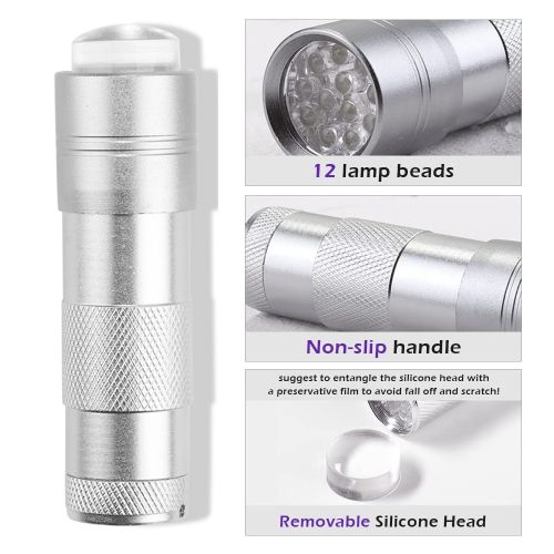 Φορητό πιστολάκι νυχιών LED με οθόνη LCD, φορητή λάμπα UV για νύχια που προσφέρει 2