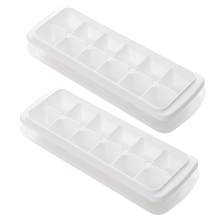 Stapelbare Eiswürfelformen aus BPA-freiem Silikon mit leichtem Herauslösen für Zuhause, Partys, Bars, Küchenzubehör, ideal für verschiedene