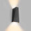 Elegant Μεταλλικό ακρυλικό φωτιστικό τοίχου εσωτερικού χώρου ύψους 22 εκ., προηγμένη 1