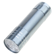 Flashlight Diversions Safe Secret Stashes Compartments-Silver