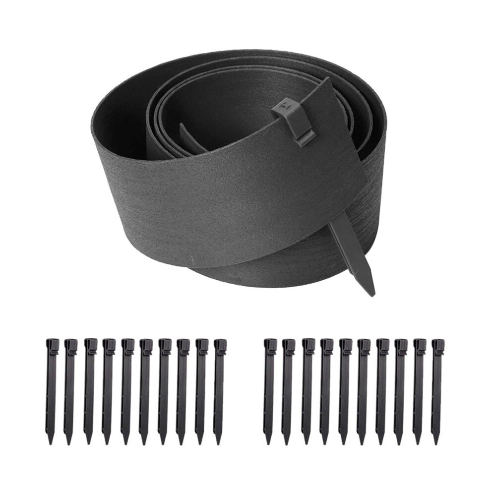 Plastic Grass Border For Sprucing Up Backyards Landscape 7627000738998
