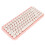 Wireless Bluetooth Keyboard 84 Keys Sakura Pink for iOS/Android/Windows 16