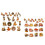 Comfortable Fall Wood Decorations Thanksgiving Hangings-MZ796 2