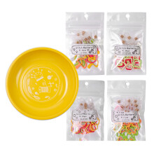 Metal Stitches Marker Colorful Locking Stiching Marker-Yellow