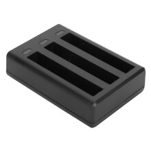 Hub de charge rapide à 3 canaux pour batteries Insta 360 X3 avec câble Type-C