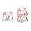 Convenient Shoe Storage Stand Holder Efficient-Pink Color 3 6