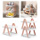 Convenient Shoe Storage Stand Holder Efficient-Pink Color 3 3