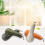 Fausses citrouilles en mousse réalistes pour affichage de-vert 7