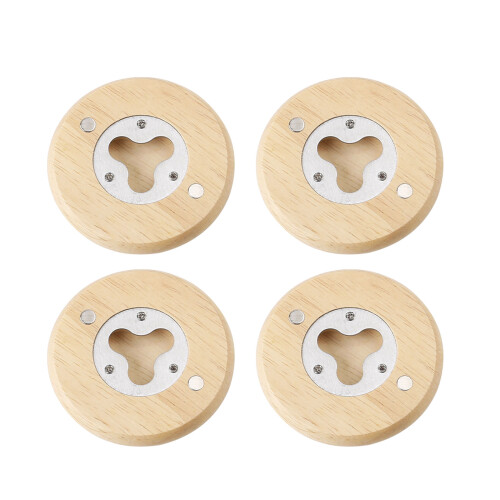 Ouvre-bouteille en bois pour articles de bar ménagers,-2 pièces 1