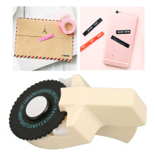 Embossing Label Maker 26 Capital Letters Inkless Easy DIY Crafts