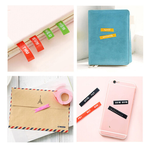 Embossing Label Maker 26 Capital Letters Inkless Easy DIY Crafts 2
