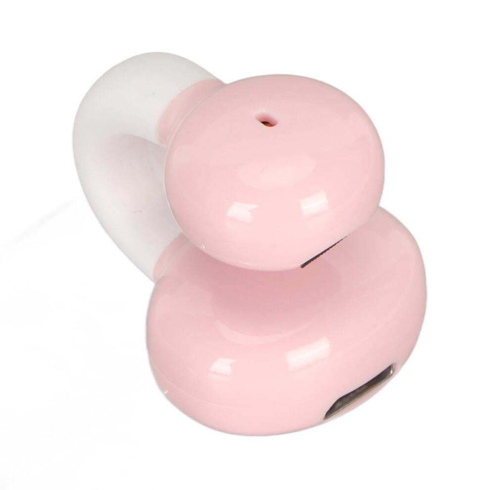 Bluetooth Clip On Earphones, V5.3, 8H Talk, 12Mm Speakers Pink 7621369252980