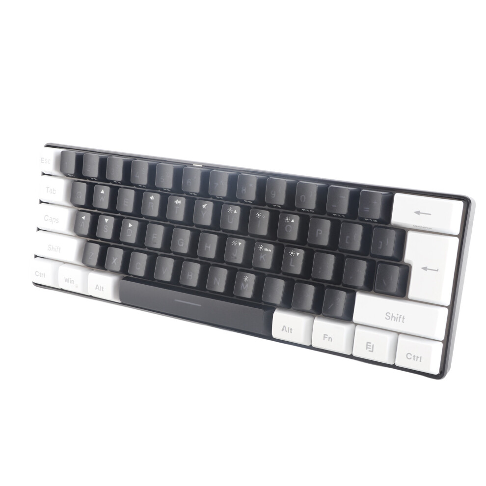 G61 Mini Rgb Led Backlight Keyboard 61 Keys For Gaming & Business 4381369252993