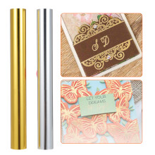 Hot Foil Roll 4er-Pack Gold & Silber für Foil Pen Bastel- und Buchstabenmaterialien