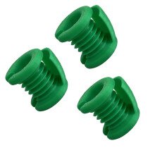 Long Time Use Plastic Finger Guards for Crocheting-Green