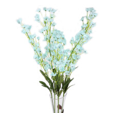 Grands vases remplis de fleurs artificielles en soie synthétique, teintes à la main, très réalistes, pour la décoration intérieure, la maison,