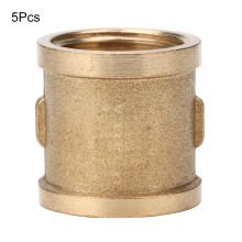 G1/2" binnendraadfitting, praktische en handige verdikte verbindingsbuis voor tuinieren en tuinbouwproductie, duurzaam en slijtvast, 5 stuks.
