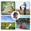 Head Net with 360 Adjustable Fit for Maximum Security, Compact & Portable Design with Waterproof Pouch Include, Mosquito Head Net with Enhanced 7