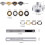 Decorative And Functional, 400Pcs Self-Backing Grommets, Enhance Your DIY Projects With Durable Brass Eyelets, Complete With Installation Tools 7