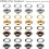 Decorative And Functional, 400Pcs Self-Backing Grommets, Enhance Your DIY Projects With Durable Brass Eyelets, Complete With Installation Tools 6