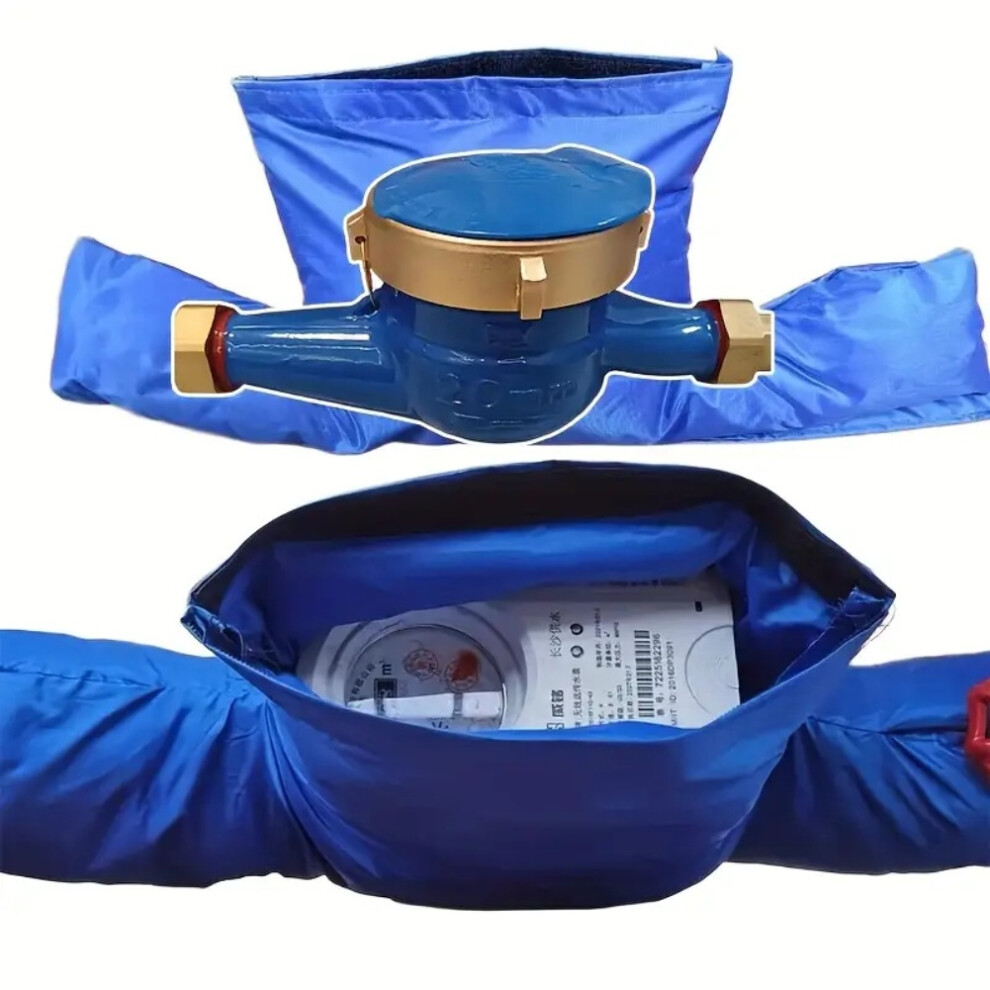 Thickened Insulation Covers 2Pcs For Outdoor For Water Meters Prevent Freezing And Weather Related Pipe Issues 6935161525267