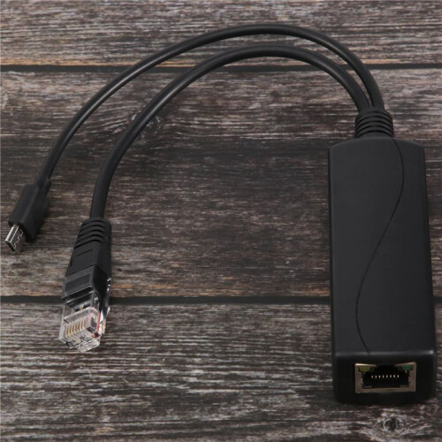 POE power supply module standard isolated splitter 48V to 5V2.4A USB interface splitter 1