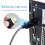 (DP) to DVI Cable, Gold Plated, 6 Feet 3