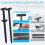 Αυτόματη βίδα στερέωσης Nylon Cable Tie Buckle Universal 100PCS Για Επισκευ 2