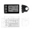 S866 Controller Panel Dashboard+36V 350W Sinus Controller Elektrische Fiets LCD Display voor E-Bike Scooter(6PIN) 7