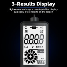 BSIDE S1 Dual Mode True RMS Digital Multimeter 2000 Counts with Flashlight