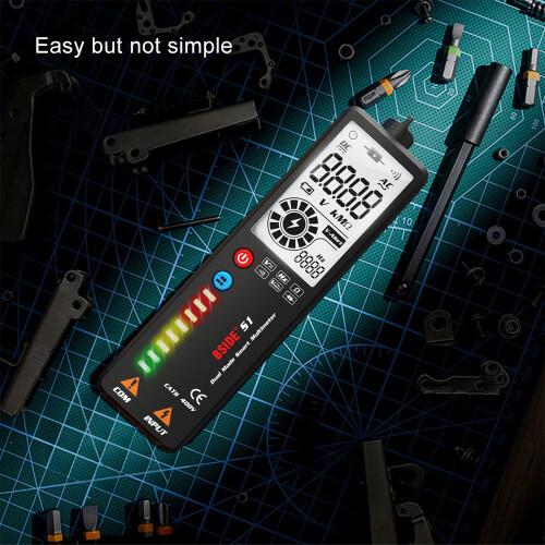 BSIDE S1 Dual Mode True RMS Digital Multimeter 2000 Counts with Flashlight 1