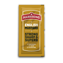 Harrisons English Mustard Sachets - 200x5g