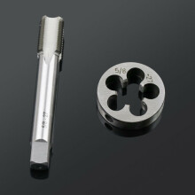 Hartmetallwerkzeug Thread Tap Die Gewindebohrer und Matrizensatz Zubehör 5/8 "-27 5/8"-27 Accessory Handtool