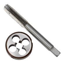 HSS M8 X 1,25 mm Standard maskintapp rett rille tapp sirkulær plate verktøysett med runde tapping tapping gege gjengesett