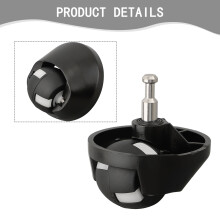 Vorderrad-Montageteil für Mamibot EXVAC660 Vorderrad-Castor-Rad-Roboter-Staubsauger-Teile Zubehör