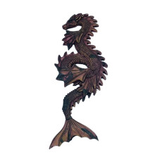 Handgefertigte Wasserdrachen-Tier-Harzschnitzerei-Wandkunst - 3D-Drachen-Harzschnitzerei-Wandkunst für die Inneneinrichtung