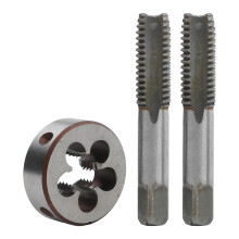 Metrisk taper tap 14 mm x 2 med høyre hånd gjenge for M14 x 2 mm stigning HSS-verktøy 78 mm lengde pakke med 2 taps for gjengeklipping