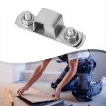 Halterung U-Stecker Halterung 25 mm x 25 mm 304 Edelstahl Marke Festigkeit und Stabilität für Rohrleitungssysteme
