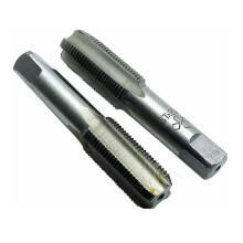 Høyeffektiv 8mmx1 5 metrisk taper tap høyrehånds gjenge M 18x1 5 mm stigning karbonstål gejseverktøy sett med 2