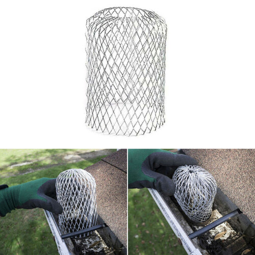 Φίλτρο υδρορροής οροφής μεταλλικού πλέγματος Προστατευτικό υδρορροής αλουμι