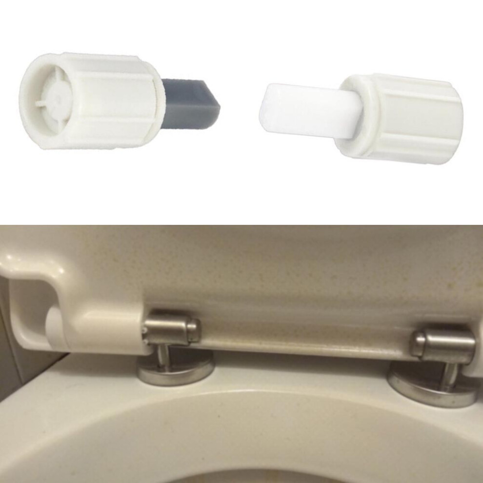 Silent Slow Down Hinges Set Top Fixing Method Uniquely Designed Slow Down Toilet Seat Accessories Bathroom Fixtures 6935161490985