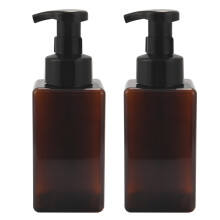 Dispenser di Sapone Schiumogeno da 2 Confezioni Sapone Liquido per Mani nel Schiuma Ricaricabile 15 Oz Contenitore per Bottiglia Vuoto nel Plastica