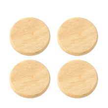 Functional Wood Opener Easy Opening Beer Opener Round Wood-4PCS