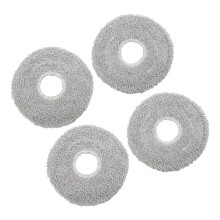 4 Stück Ersatz-Mopp-Stoffset für Roomba plus 405 für Combo Robot/505 für Combo Robot für X40 Ultra Complete/L10s Pro Ultra