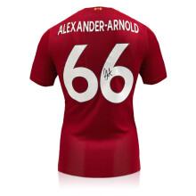Trent Alexander-Arnold Signed Liverpool 2019-20 Football Shirt (Fan Style)