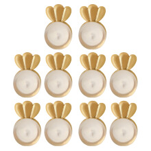 Set mit 10 verstellbaren, hypoallergenen-Gold