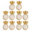 Supports de boucles d'oreilles de remplacement, 10 pièces,-Or 1