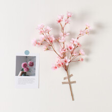 Fleurs décoratives pour la maison, branches de fleurs artificielles à longue durée de conservation et à la forme flexible, fleurs artificielles
