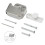 1PCS Cold Rolled Steel&Nylon Snap Lock Mini Touch Latch Automatic Spring Push Catch Lock For Cupboard Cabinet Doors Hardware 2