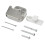 1PCS Cold Rolled Steel&Nylon Snap Lock Mini Touch Latch Automatic Spring Push Catch Lock For Cupboard Cabinet Doors Hardware 6